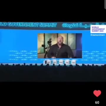 Alex Jones Crashes World Government Summit 2022