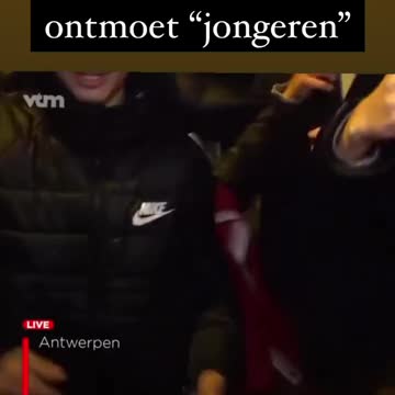 Marokkanische Fußballrandalierer Randalieren Nach Gewonnenen WM-Spiel