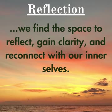 Wisdom and Reflection