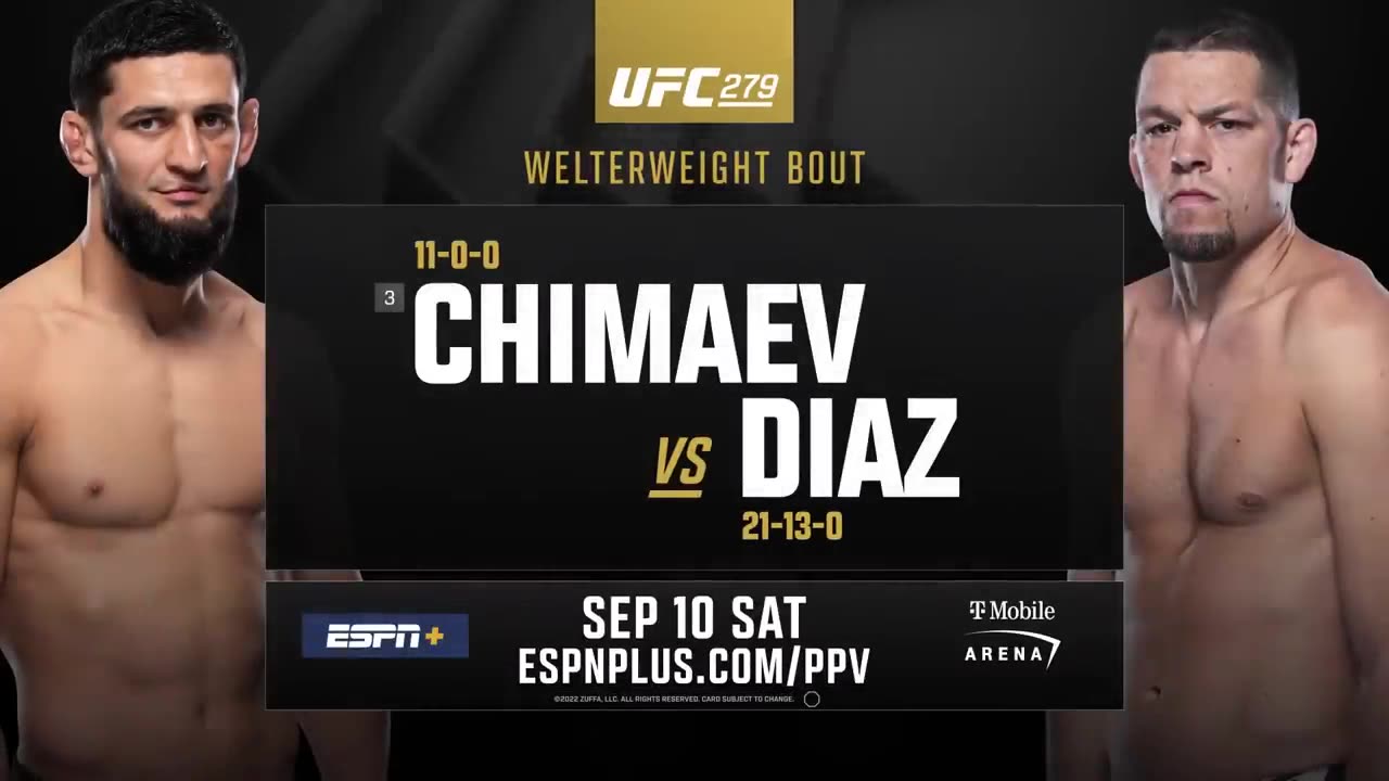 Nate Diaz vs Conor McGregor 1 | FREE FIGHT | UFC 279