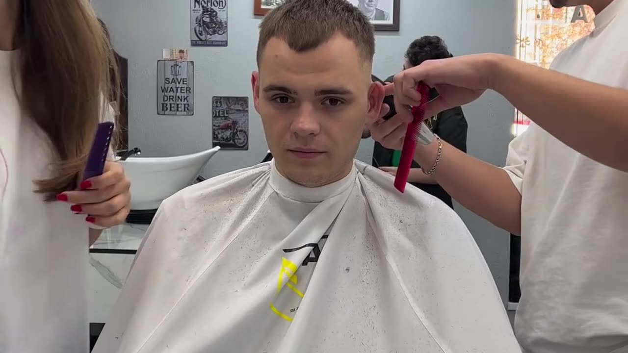 Relaxing Haircut