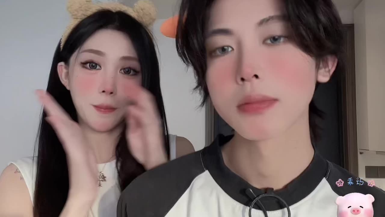 Couple in quietly time