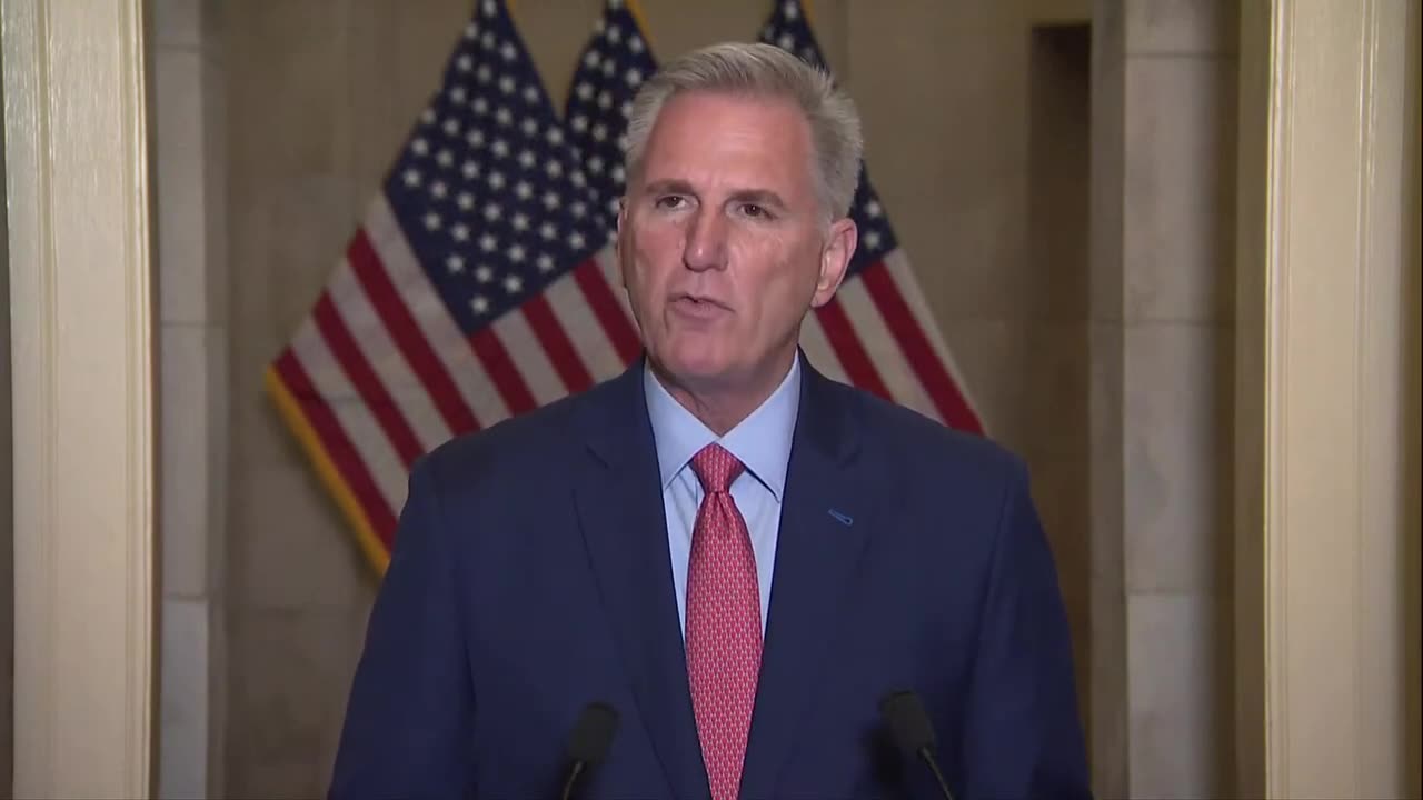 Mc Carthy Directs the House to Open an Impeachment Inquiry Into President Biden