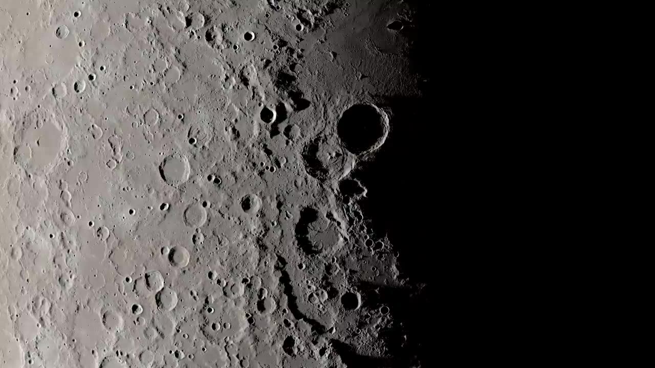 Clair de Lune 4K Version - Moon Images from NASA's Lunar Reconnaissance Orbiter