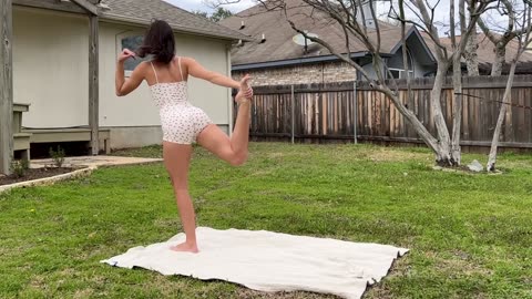 Hot Yoga - Backyard Edition