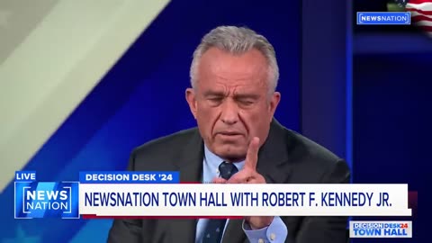 Impressive Speech by Robert F. Kennedy Jr.'s Town Hall Interview | Watch RFK Jr. speaks at Town Hall