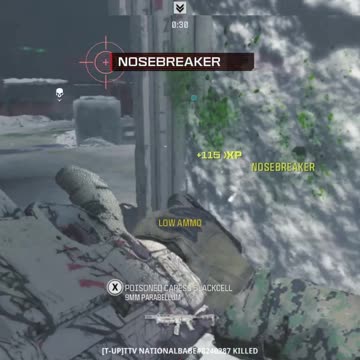 Clip From: 43 - 21 Owning TTV NATIONALBABE Hacker Party - MW3, Call of Duty Game Play