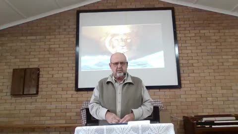 Pastor Johan Van Der Bank. Choices that we make.