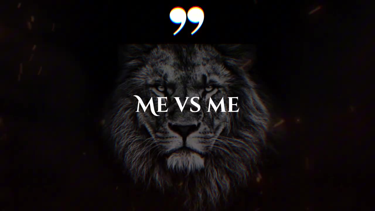 ME VS ME: Unleashing Your Inner Potential | Best motivational video #motivational vedio