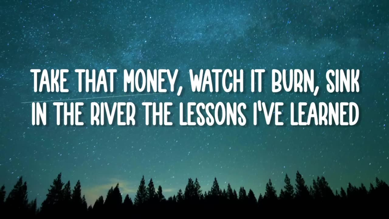 OneRepublic - Counting Star (Lyrics Video)