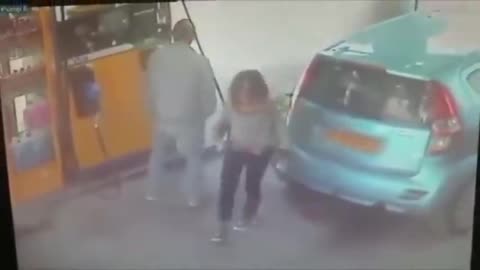 Man won't give woman a cigarette so she sets his car on fire.