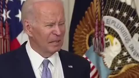 What's happening to Biden's Face !