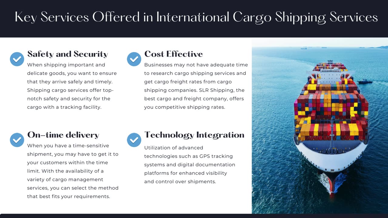 Optimize Your Cargo Shipping Services from UAE to Russia