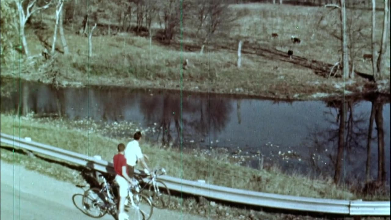 Magic Of The Bicycle, United States (1965 Original Colored Film)