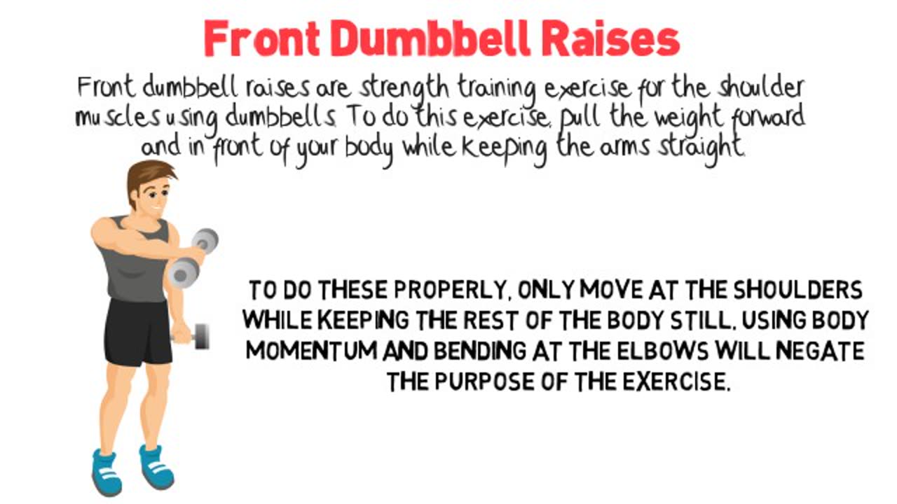 Get the Boulder Shoulders of Your Dreams with This Front Dumbbell Raise