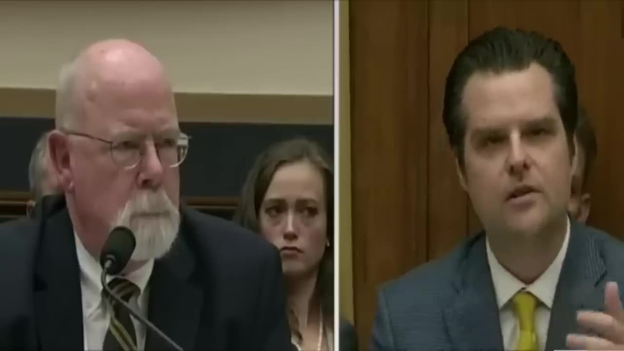 Durham reveals 0bama's 𝗖𝟬𝗥𝗥𝗨𝗣𝗧 𝗣𝗟𝗔𝗡, Matt Gaetz