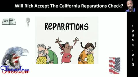 Will Rick Accept The California Reparations Check?