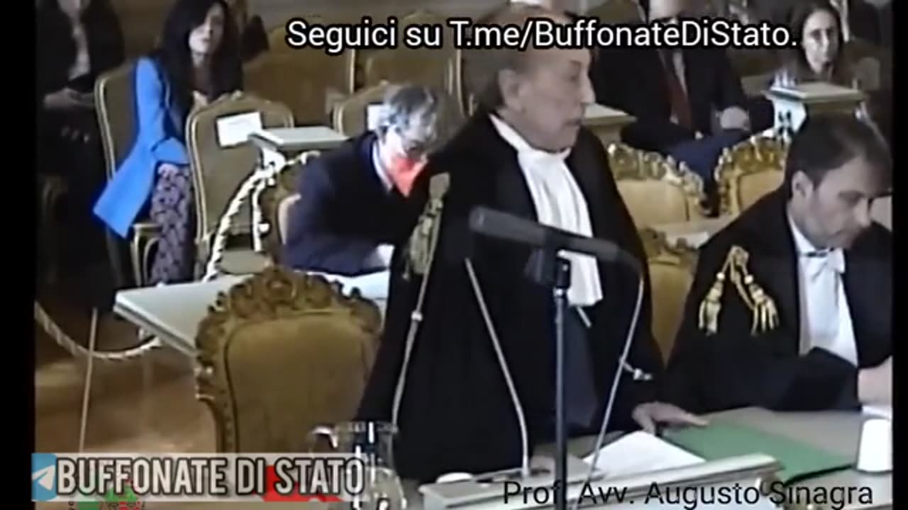 Avvocato Sinagra in udienza alla Corte Costituzionale
