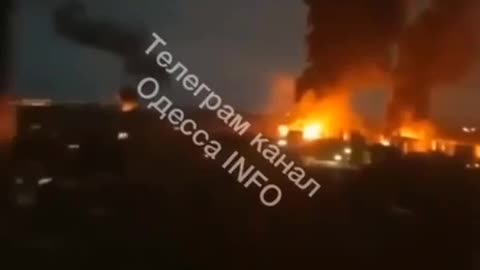 Russian nighttime precision strikes on Odessa Port