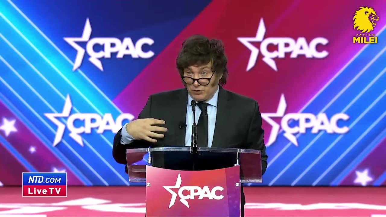 Argentina President Javier Milei at CPAC 2024 in Wash DC~ full speech