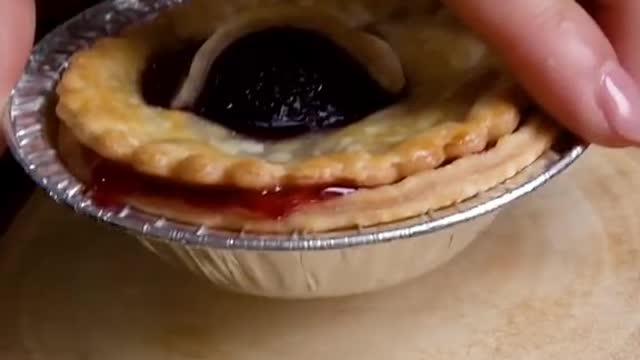 Eye spy with my little eye a delicious cherry pie #halloweentreats #halloween