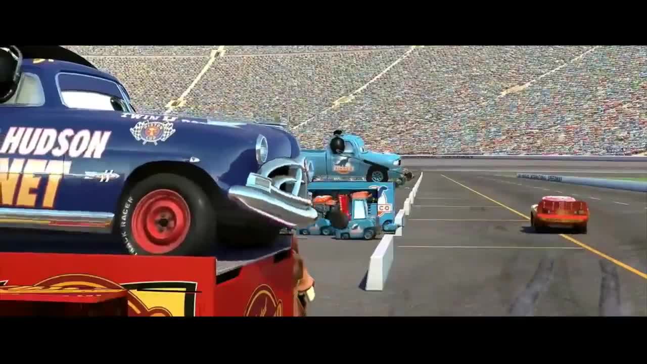 Cars 2006 Climax Racing Best Scene of movie