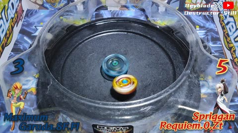 Maximum Garuda.8F.Fl Vs Spriggan Requiem.0.Zt Beyblade Burst God