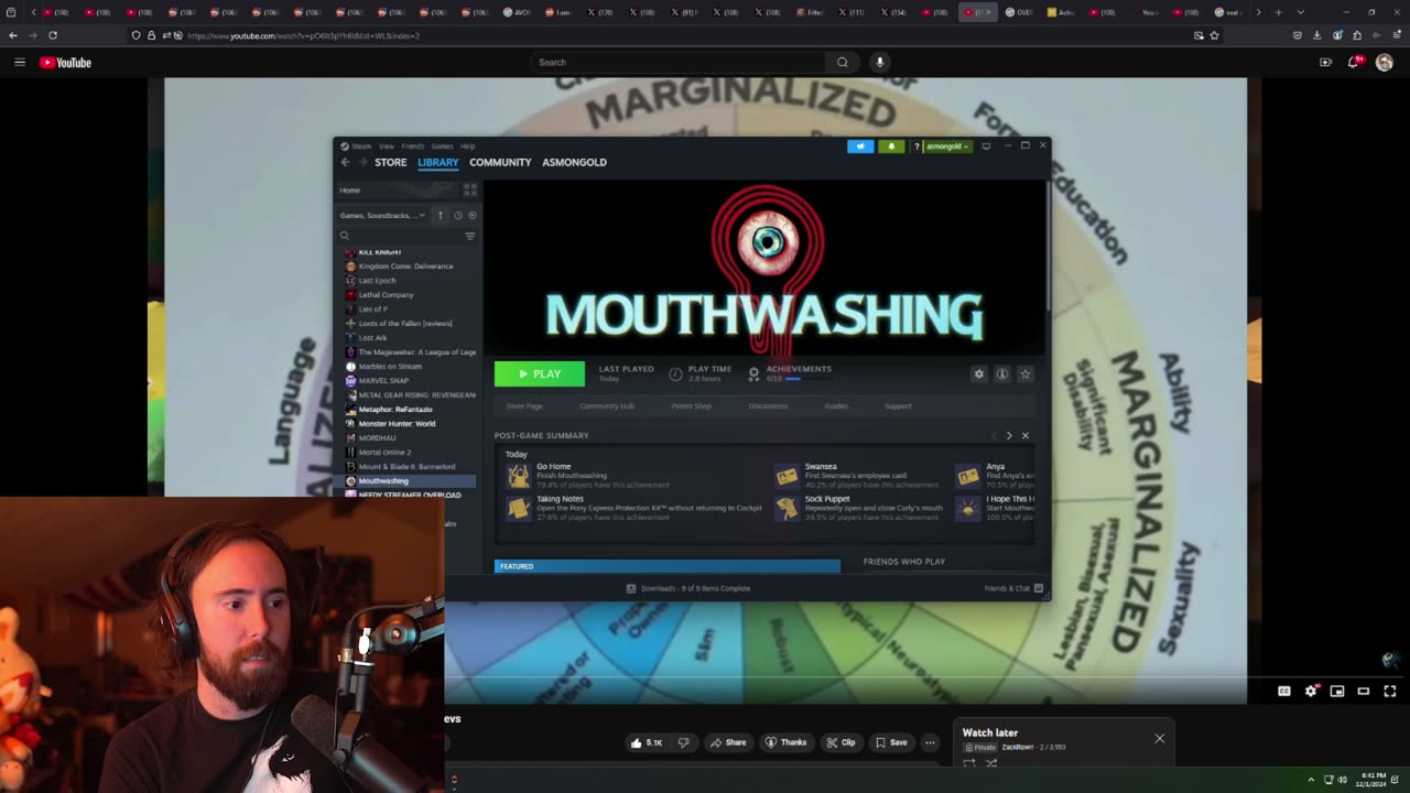 12/1/24 pt2 [DROPS] TRYING MOUTHWASHING (THE GAME)+BIG NEWS/REACTS/DRAMA JOIN MY DISCORD !discord