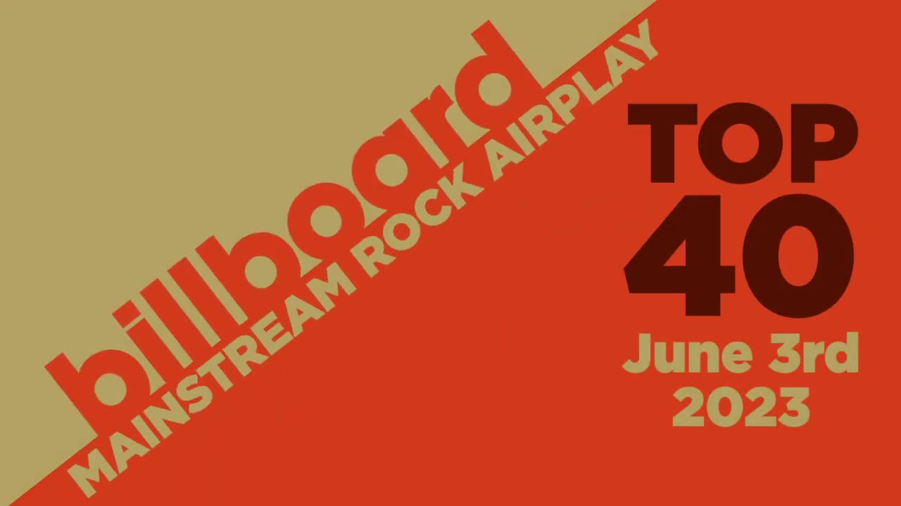 Billboard Mainstream Rock Songs Airplay Top 40