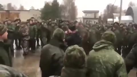 Mobilised ethnic Mari Russian troops out of Ulyanovsk.