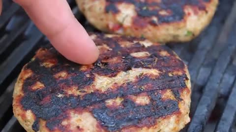 Mushroom Veggie Burger