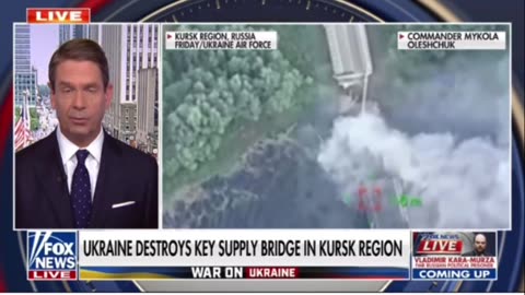 Ukraine destroys key supply bridge in Kursk region