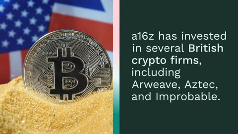 Crypto VC Giant a16z Expands Into UK Amid US War on Crypto