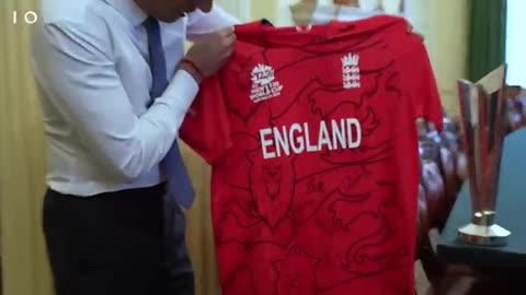 England Cricket Team vs Rishi Sunak at 10 Downing Street