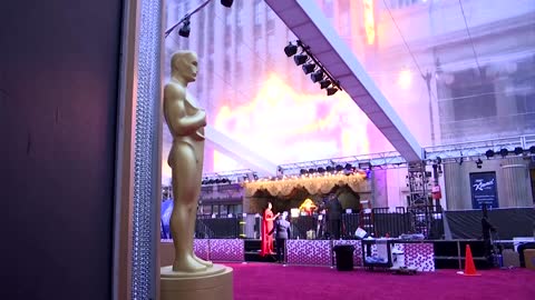 Final countdown underway in LA for the Oscars