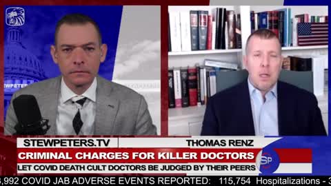 Stew Peters- Criminal Charges for Killer Doctors?