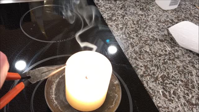 Igniting A Magnesium Ribbon