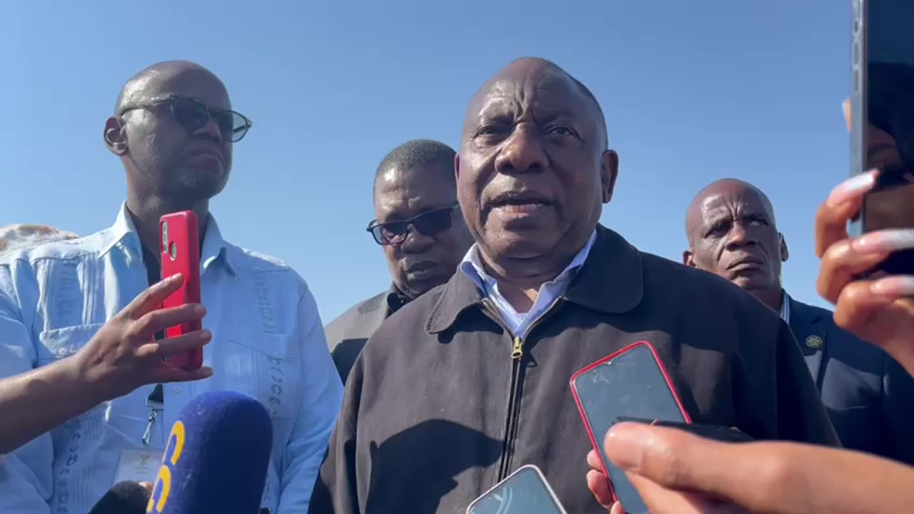 Cholera Outbreak: Ramaphosa in Hammanskraal