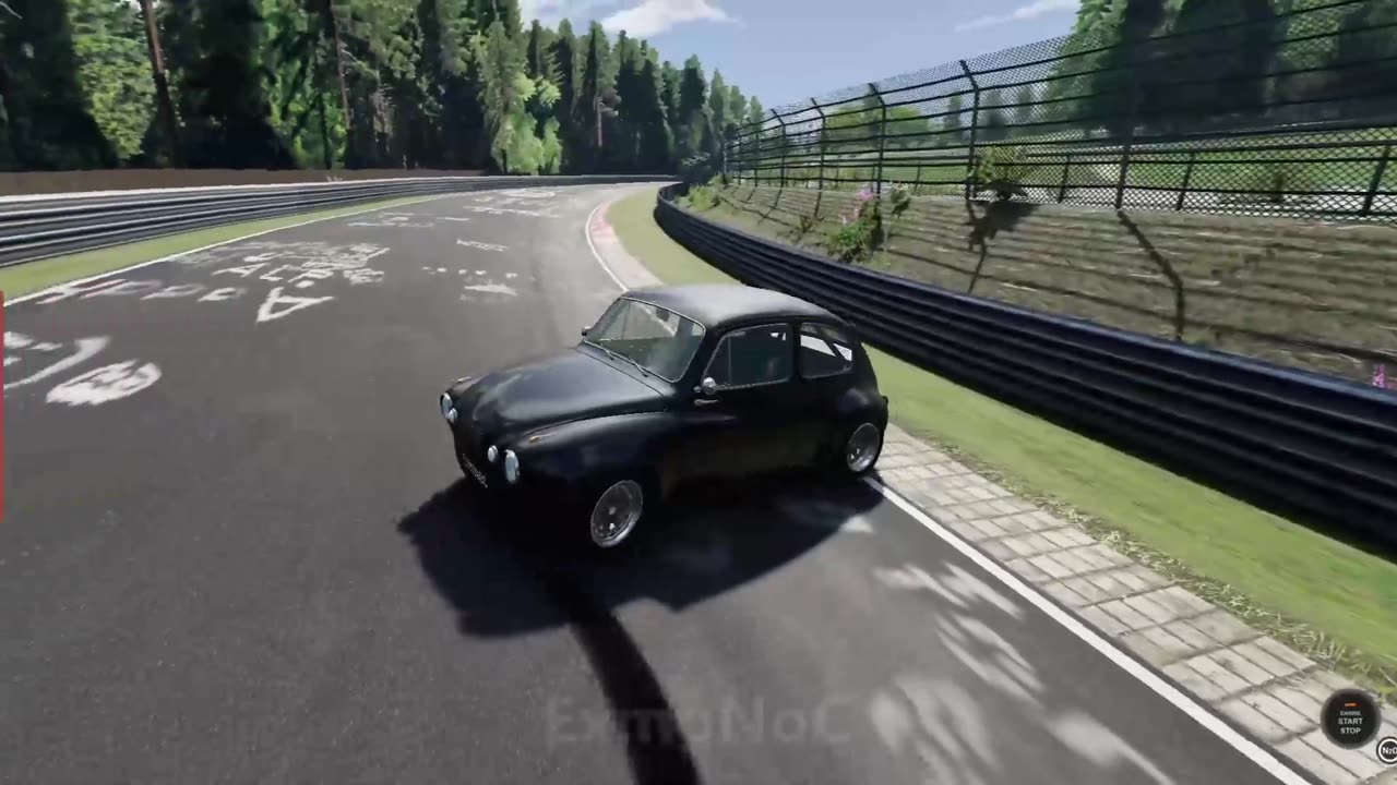 212HP Boxer Turbo vs Nordchleife