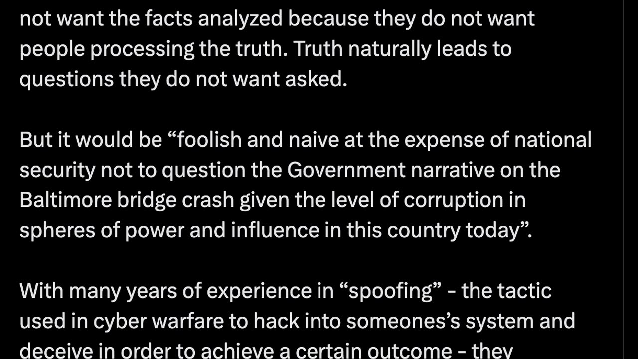 🚢MD insight + Lara Logan @ 4:50