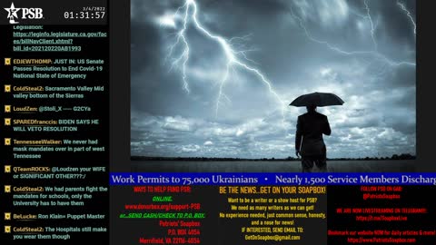 2022-03-04 01:00 EST - A Dose of Truth: with Digital Warrior