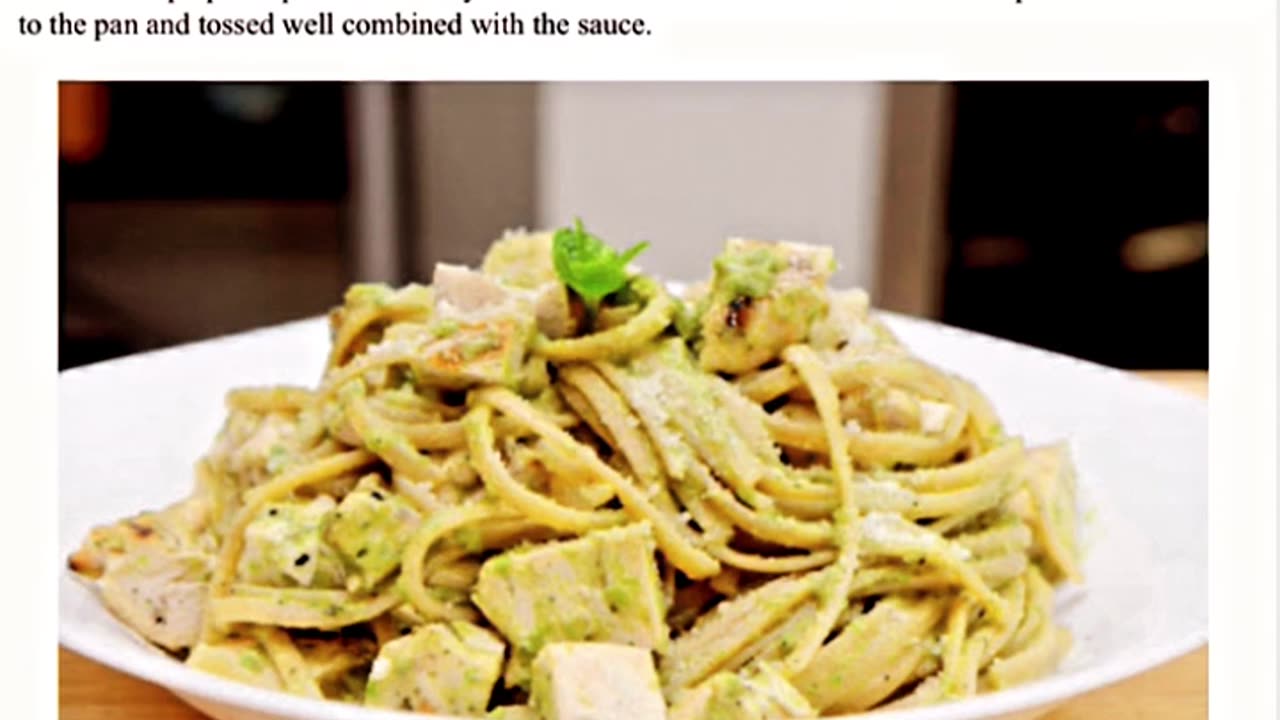 Pesto Chicken Pasta Recipe