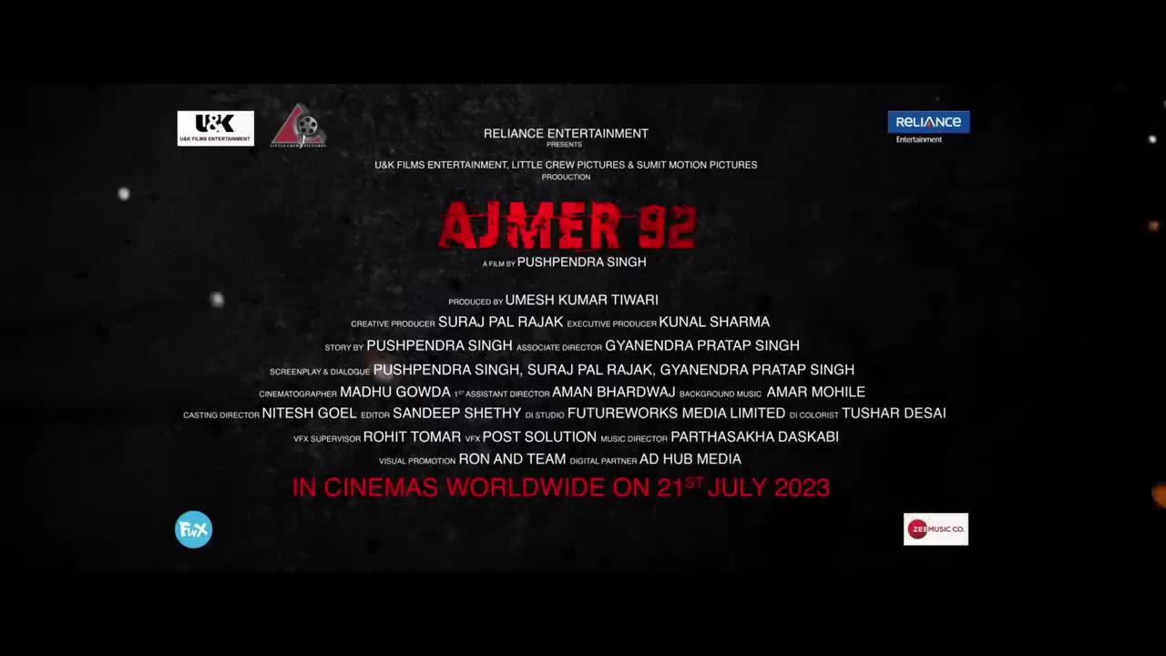 Ajmer 92 - Official Trailer | Karan Verma | Pushpendra Singh | Sumit Singh | 21 July