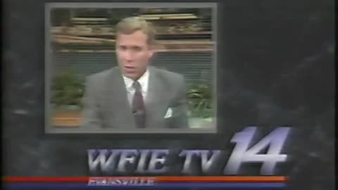 June 12, 1989 - Bumper for Evansville WFIE Newscast & 'Monday Night at the Movies'