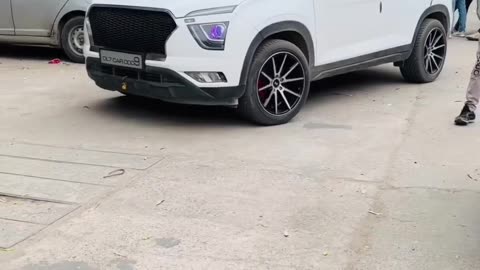 New creta modified car