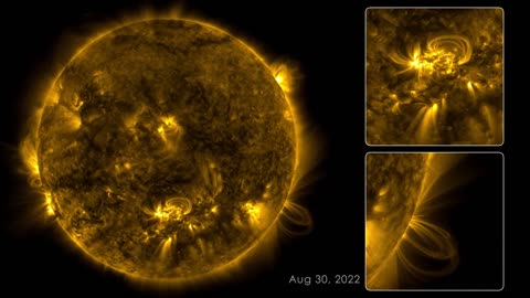 133 days recording of sun surface by NASA part 2/11 series