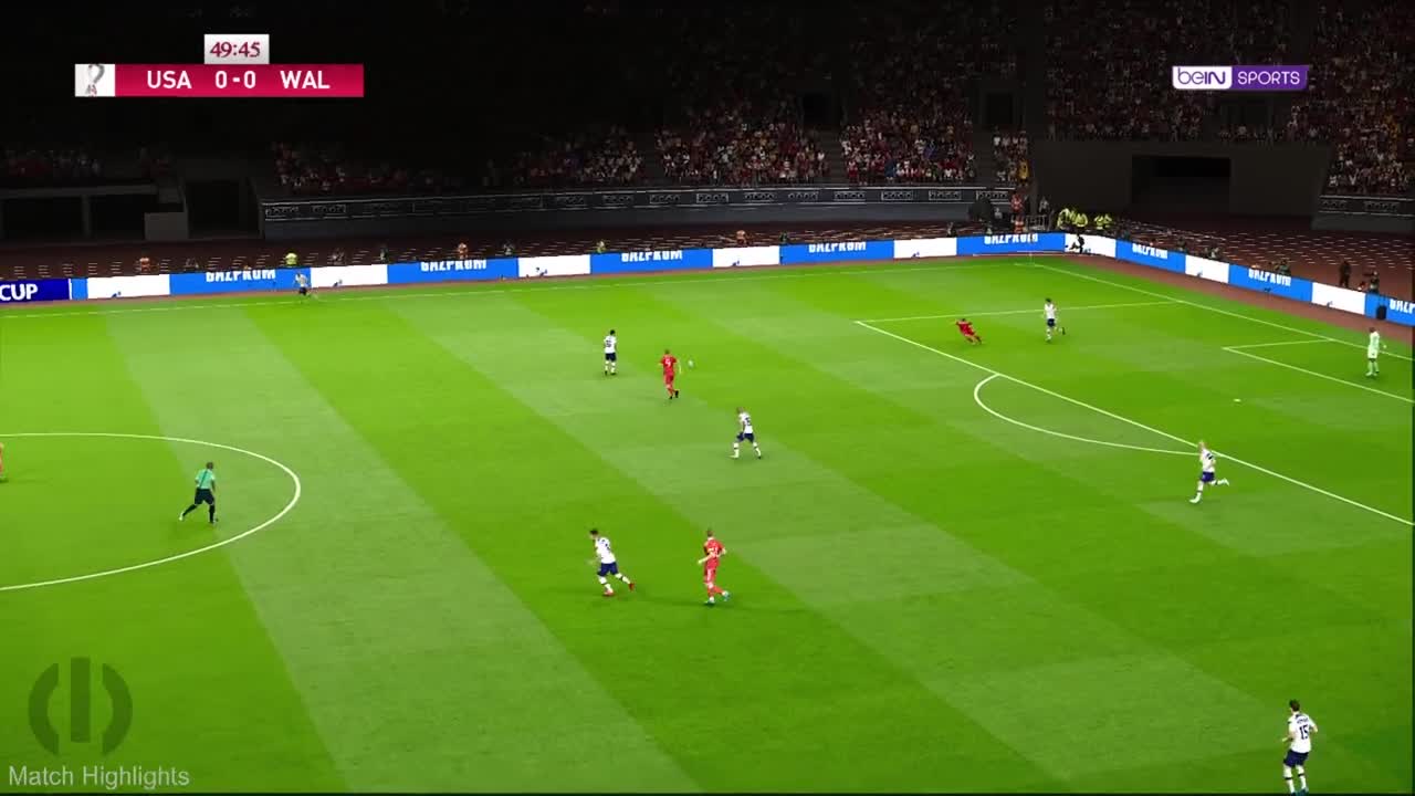 USA vs Wales 1-1 | 2022 FIFA World Cup Qatar | Match Highlights