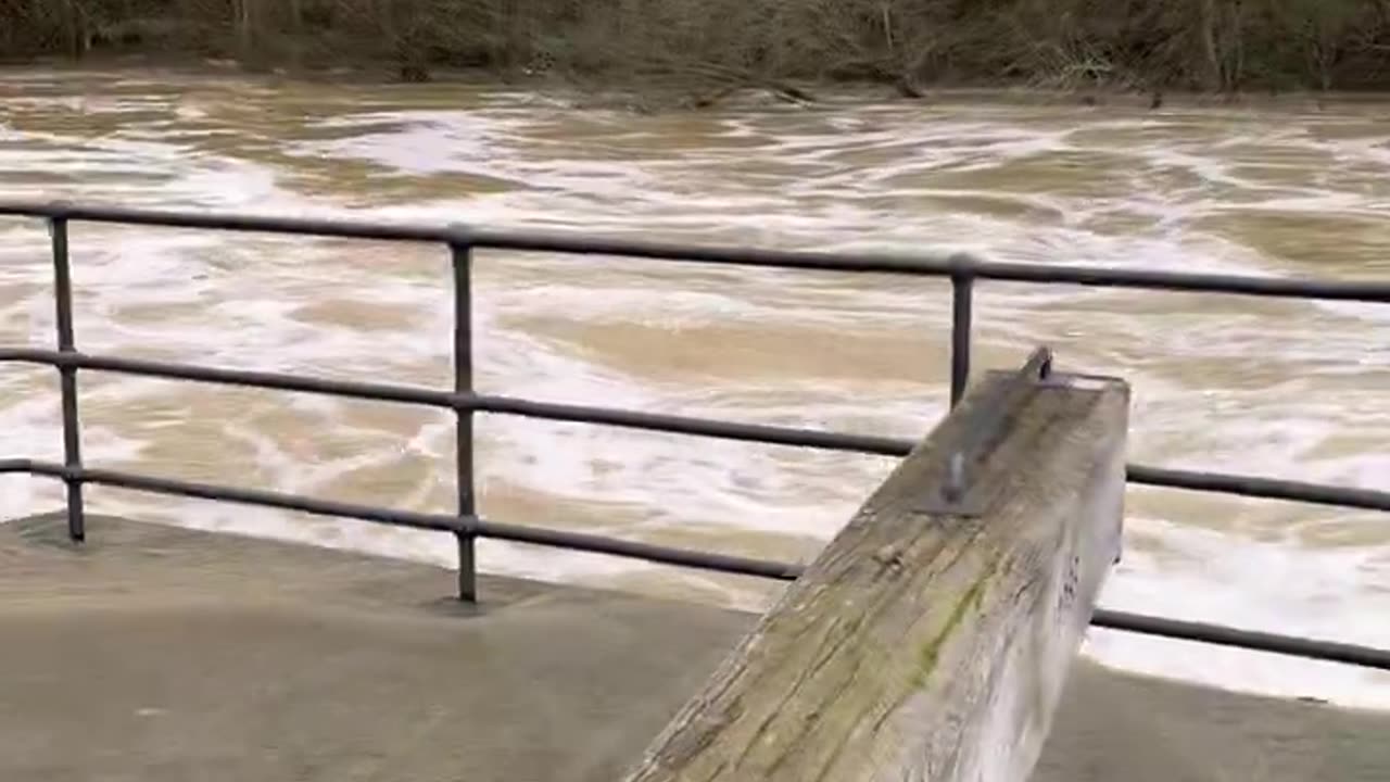 Floods After Heavy Rains In Kent Of United Kingdom (26.02.2024)