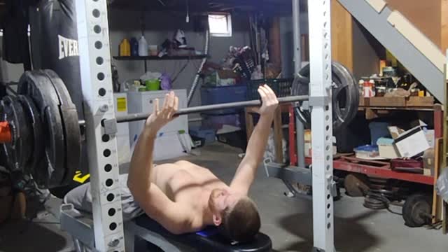 275 bench at 168