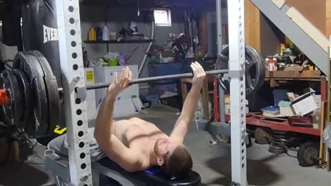 275 bench at 168